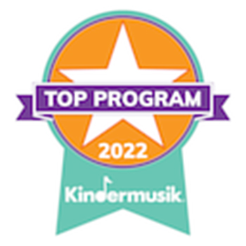 Kindermusik 2022 Top Program Badge
